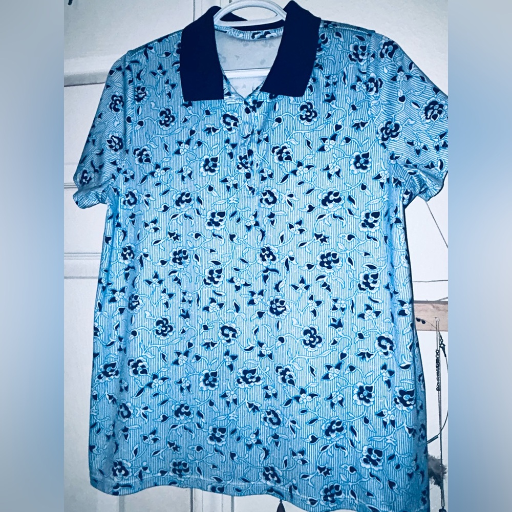 Floral Golf Shirt